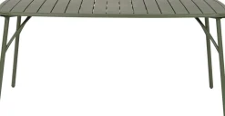 Intratuin Gartentisch Olle grün 162,8 x 90 x 73 cm| Esstische