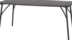 Intratuin Gartentisch Olle anthrazit 162,8 x 90 x 73 cm| Esstische