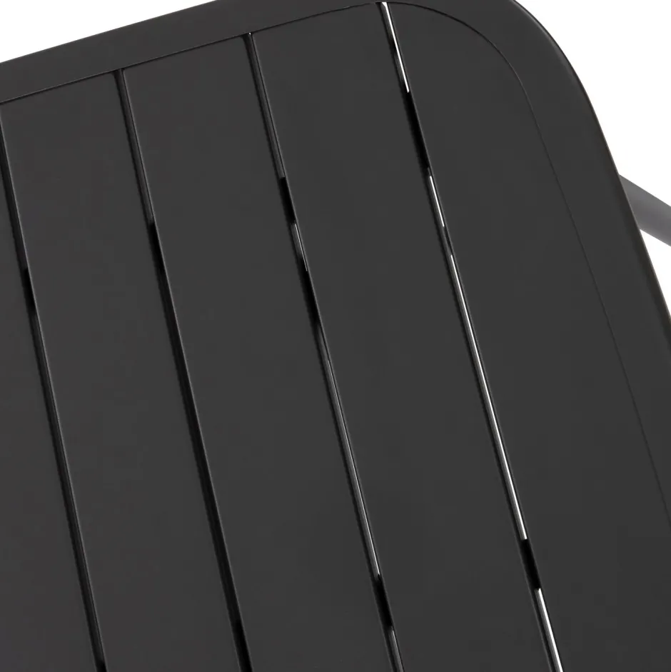 Intratuin Gartentisch Olle anthrazit 162,8 x 90 x 73 cm| Esstische