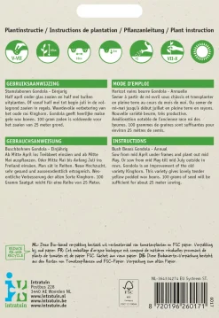 Intratuin Gemüsesamen Buschbohnen (Phaseolus vulgaris 'Gondola')| Gemüsesamen|Saatgut