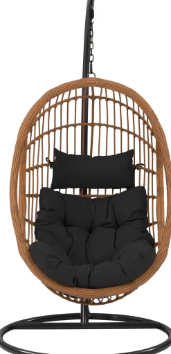 Intratuin Gestell für Hängesessel Inge / Evi grau H 203 cm| Gartenstühle|Hängesessel