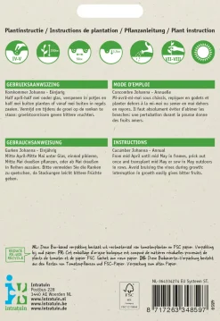 Intratuin Gurke (Cucumis sativus 'Johanna') Samen| Gemüsesamen|Saatgut