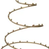 Intratuin hängender Spiralbaum gold D 49 H 50 cm| Weihnachtsfiguren & -Objekte