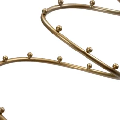 Intratuin hängender Spiralbaum gold D 49 H 50 cm| Weihnachtsfiguren & -Objekte