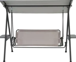 Intratuin Hollywoodschaukel Klaas grau 237 x 136 x 170 cm| Hollywoodschaukeln