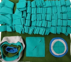 Intratuin Hundespielzeug Spielmatte grün 40 x 45 x 6 cm| Hundespielzeug