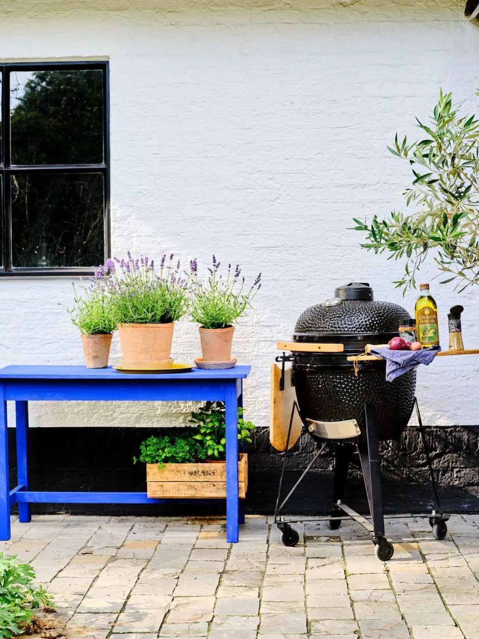 Intratuin Kamado Keramikgrill Urban Chef Large 133 x 76 x 120 cm| Kamado Keramikgrills