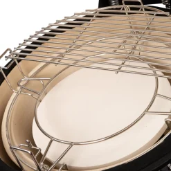 Intratuin Kamado Keramikgrill Urban Chef Large matt schwarz D 59 H 133 cm| Kamado Keramikgrills