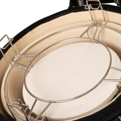 Intratuin Kamado Keramikgrill Urban Chef Large matt schwarz D 59 H 133 cm| Kamado Keramikgrills