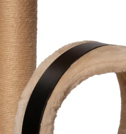 Intratuin Katzenmöbel Wand braun 75 x 35 x 160 cm| Kratzbäume & -Möbel