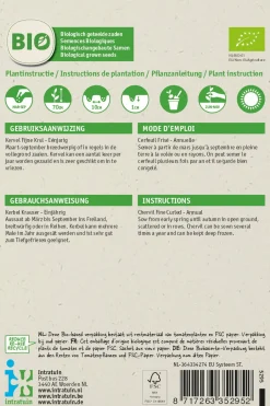 Intratuin Kerbel fein (Anthriscus cerefolium) (BIO) Samen| Kräutersamen|Saatgut