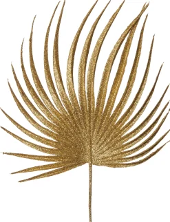 Intratuin kerststeker Fächer Palmblatt 66 cm gold| Weihnachtszweige & -Blumen