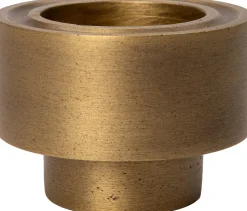 Intratuin Kerzenständer Alu gold D 6,5 H 4,5 cm| Kerzenständer