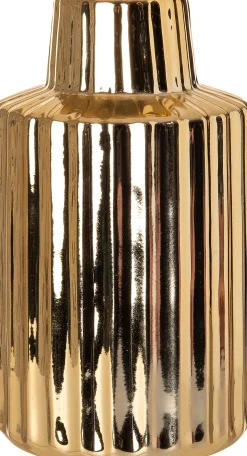 Intratuin Kerzenständer gold 7,6 x 7,6 x 13 cm| Kerzenständer