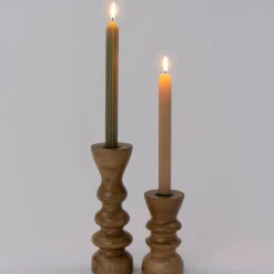 Intratuin Kerzenständer Jenna naturell D 7,5 H 14 cm| Kerzenständer
