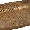 Intratuin Kerzenteller gold 32 x 20 x 3 cm| Dekoschalen & -Teller