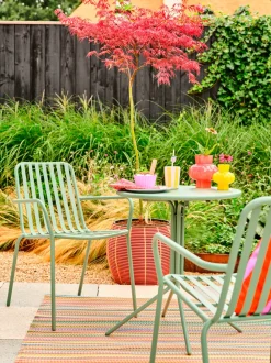 Intratuin Klapptisch Melle grün D 60 H 70 cm| Klapptische