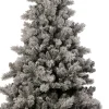 Intratuin Künstlicher Weihnachtsbaum Mesa mit Schnee grün D 140 H 210 cm mit 450s warmweiß| Künstliche Weihnachtsbäume
