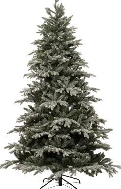 Intratuin Künstlicher Weihnachtsbaum Glis frosted grün H 185 cm| Künstliche Weihnachtsbäume