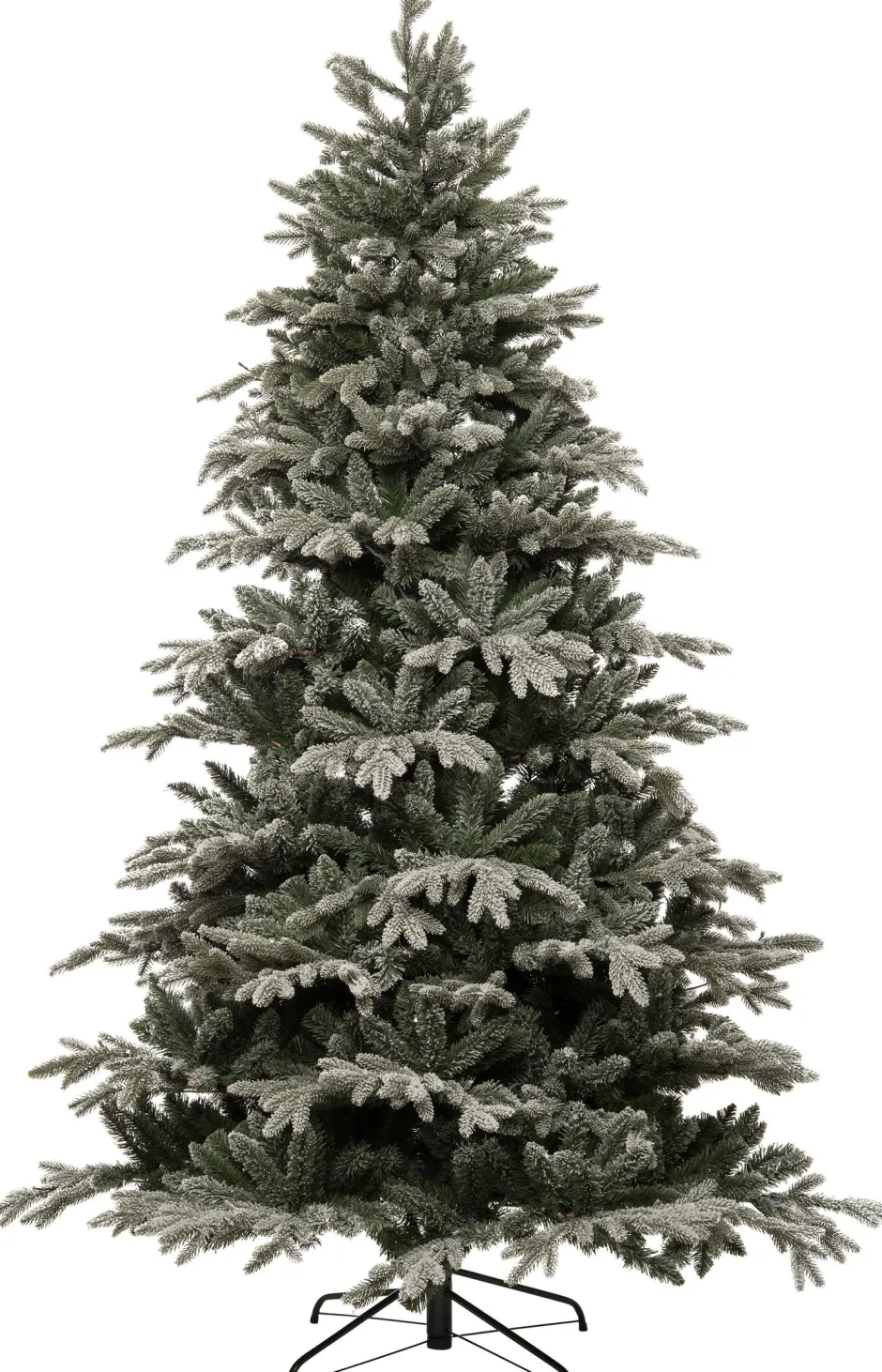 Intratuin Künstlicher Weihnachtsbaum Glis frosted grün H 185 cm| Künstliche Weihnachtsbäume