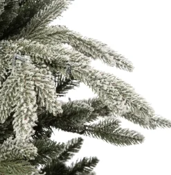 Intratuin Künstlicher Weihnachtsbaum Glis frosted grün H 185 cm| Künstliche Weihnachtsbäume