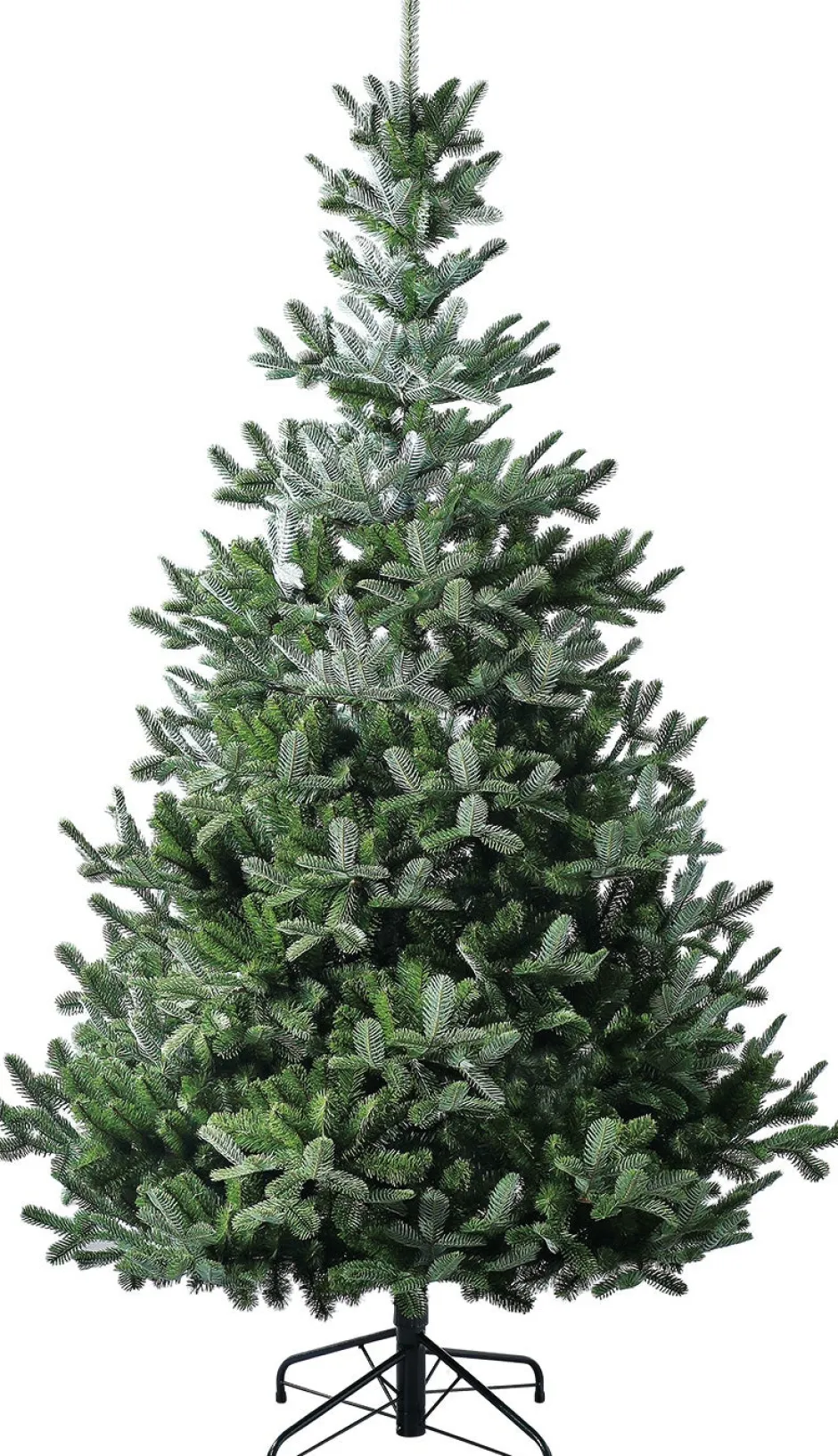 Intratuin Künstlicher Weihnachtsbaum Nordman grün D 130 H 210 cm| Künstliche Weihnachtsbäume