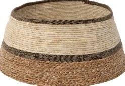 Intratuin Korb für Weihnachtsbaum Fleur naturell/braun D 57 H 26 cm| Weihnachtsbaumdecken & -Körbe