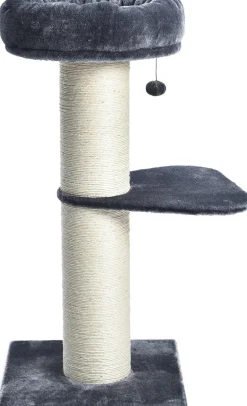 Intratuin Kratzbaum grau 49 x 49 x 105 cm| Kratzbäume & -Möbel