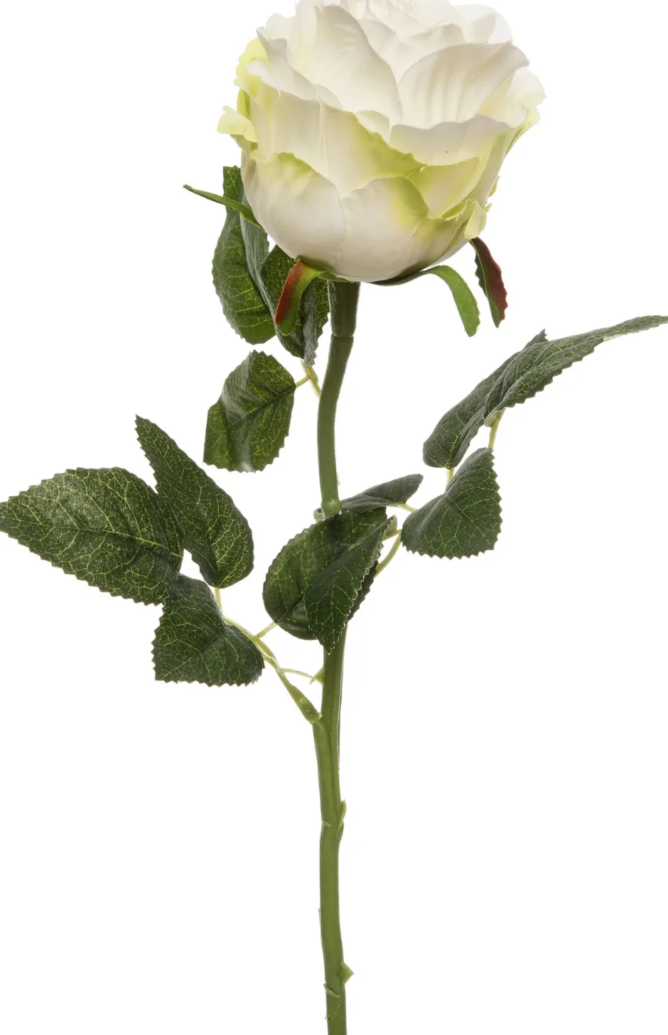 Intratuin Kunstblume Rose weiß H 58 cm| Kunstblumen