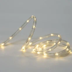 Intratuin LED Lichterschlauch für außen transparent 6 m warmweiß| Lichtschläuche