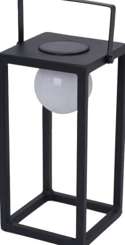 Intratuin LED Solarleuchte 15 x 15 x 30 cm| Solar Gartenleuchten