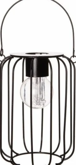 Intratuin LED Solar-Tischleuchte D 11,5 H 16,5 cm| Solar Gartenleuchten|Tischleuchten