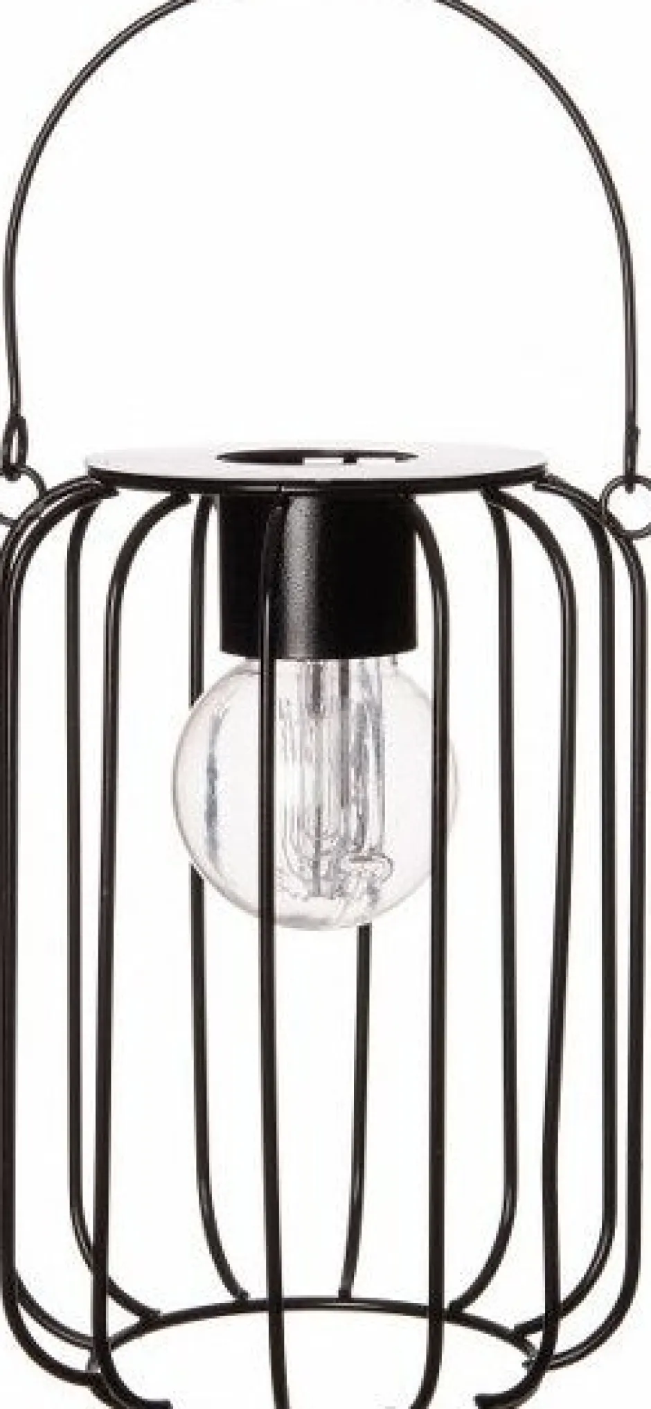 Intratuin LED Solar-Tischleuchte D 11,5 H 16,5 cm| Solar Gartenleuchten|Tischleuchten