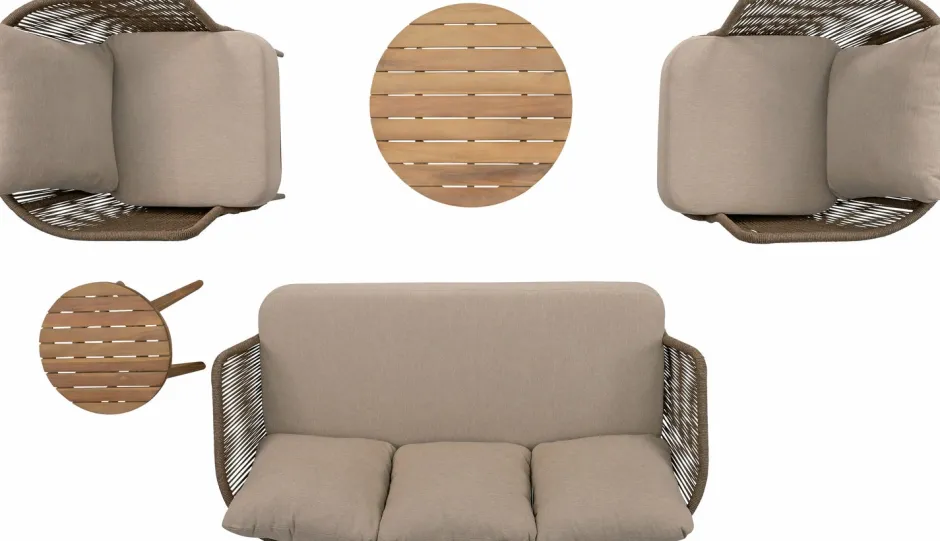 Intratuin Loungesessel Kelly taupe| Loungesessel & -Stühle