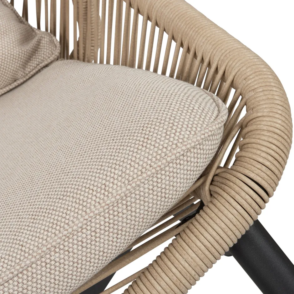 Intratuin Lounge-Set Saar 4-Sitzer Rattan natur| Lounge-Sets|Lounge-Sets
