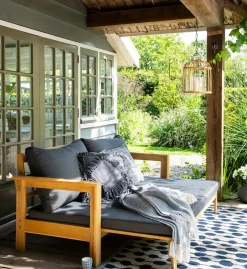 Intratuin Loungesofa Lazy teakwash 180 x 73 / 133 x 75 cm| Loungesofas|Loungesofas