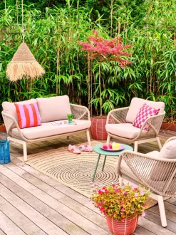 Intratuin Loungesofa Lola 2-Sitzer beige| Loungesofas|Loungesofas