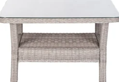 Intratuin Loungetisch Sanur braun 110 x 110 x 63 cm| Loungetische