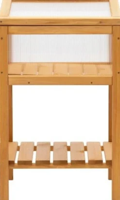 Intratuin Mini-Gewächshaus hoch Susz naturell 59 x 52 x 96 cm| Anzuchtkästen & Mini-Gewächshäuser