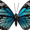 Intratuin Outdoor-Wanddeko Schmetterling blau 47 x 33 x 3 cm| Outdoor-Wanddeko