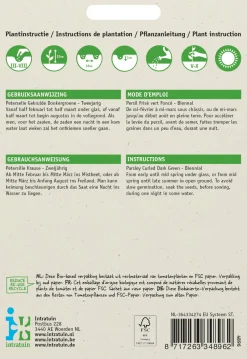 Intratuin Petersilie kraus (Petroselinum crispum 'Krause') Samen| Kräutersamen|Saatgut