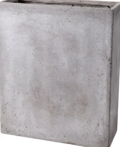 Intratuin Pflanzkübel / Sichtschutz 80 x 32 x 92 cm grau| Pflanzkübel|Blumentöpfe & Pflanzgefäße