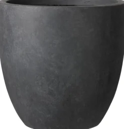 Intratuin Pflanzkübel Eiform D 51 H 50 cm anthrazit| Blumentöpfe|Blumentöpfe & Pflanzgefäße