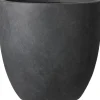 Intratuin Pflanzkübel Eiform D 43 H 41 cm anthrazit| Blumentöpfe|Blumentöpfe & Pflanzgefäße