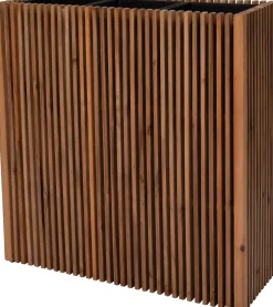 Intratuin Pflanzkübel Latten natur 90 x 33 x 90 cm| Pflanzkübel|Blumentöpfe & Pflanzgefäße