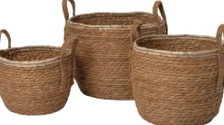 Intratuin Pflanzkorb Nika natur D 27 H 20 cm| Pflanzkörbe|Pflanzkörbe