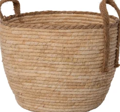 Intratuin Pflanzkorb Nine natur D 27 H 20 cm| Pflanzkörbe|Pflanzkörbe