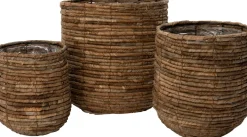 Intratuin Pflanzkorb Ratna natur D 19 H 23 cm| Pflanzkörbe|Pflanzkörbe