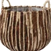 Intratuin Pflanzkorb Suan naturell / braun D 36 H 33 cm| Pflanzkörbe|Pflanzkörbe