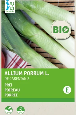 Intratuin Porree (Allium porrum 'Carentan 2') (BIO) Samen| Gemüsesamen|Saatgut